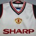 Manchester United 84/86 Away White Soccer Jersey